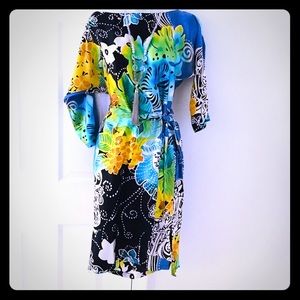 🔥HOT🔥Cache 100% silk dress (Multicolor)